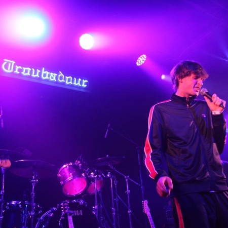 Magnus Paulin Ferrell during one of his music concerts at The Troubadour. 